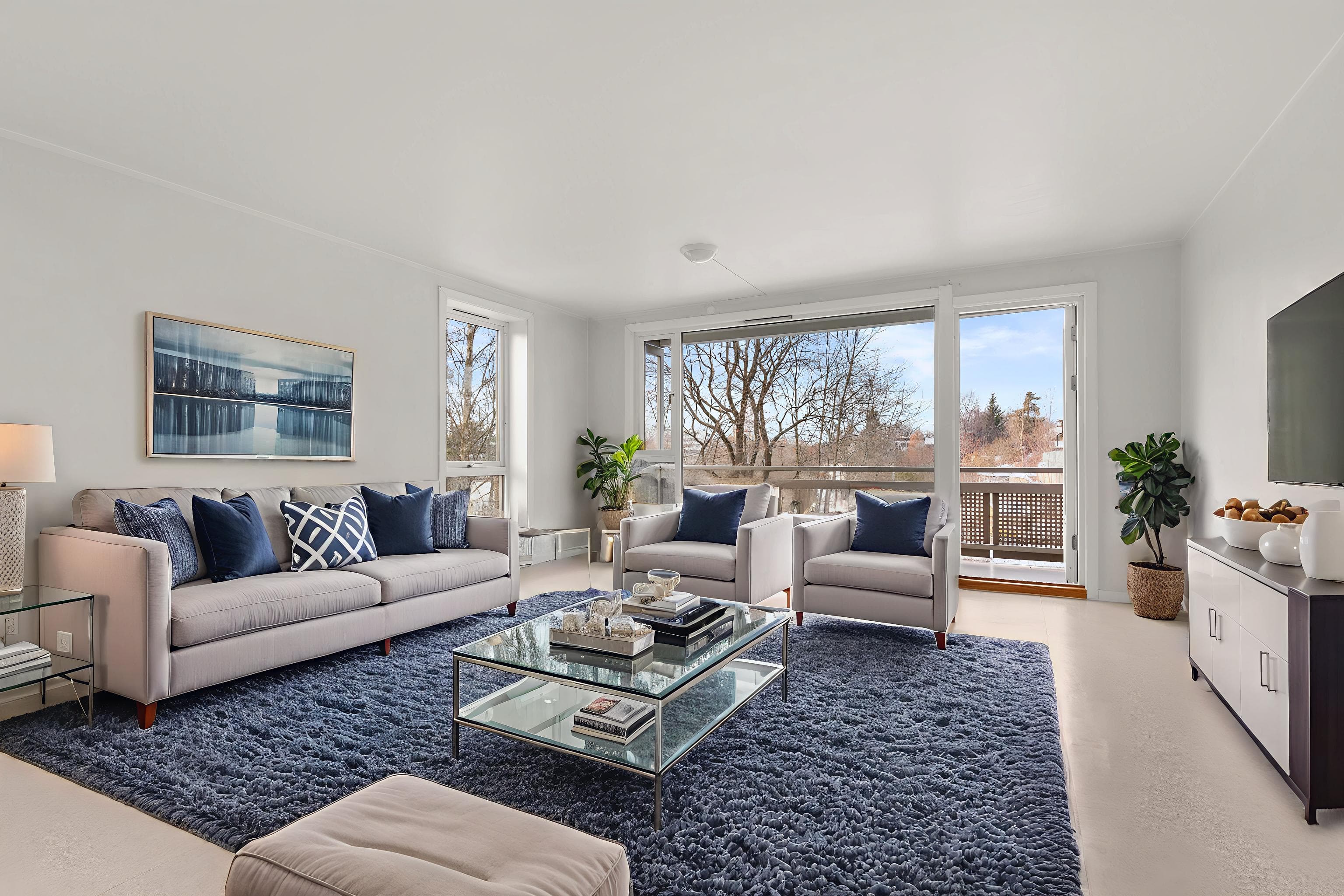 After virtual staging